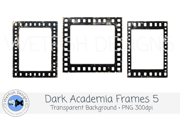 Download Dark Academia Frames 5 - Premium Resources