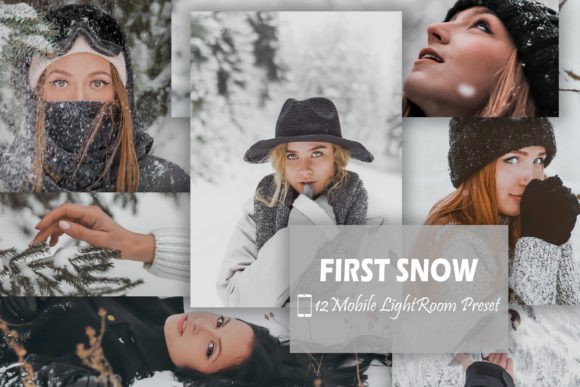 Download 12 Lightroom Mobile Presets, First Snow - Lightroom mobile Collection
