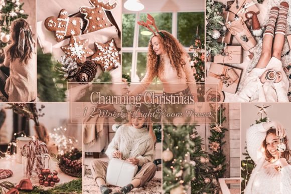 Download 12 Lightroom Mobile, Charming Christmas - Lightroom mobile Collection