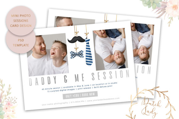Download Photo Session Card Template #66 - Premium Bundle