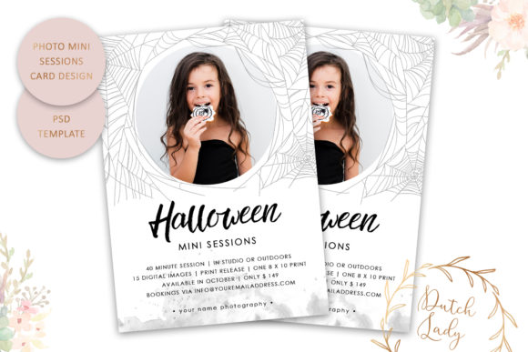 Download PSD Photo Session Card Template #70 - Premium Resources