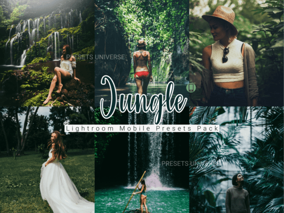 Download 10 Jungle Vibe Lightroom Mobile Presets - Lightroom mobile Collection