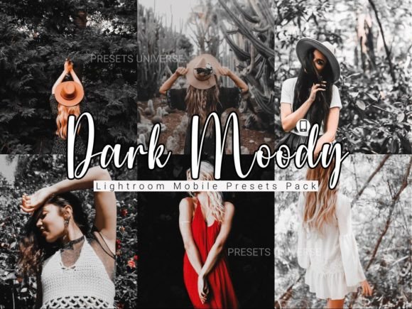 Download 10 Dark &amp; Moody Lightroom Mobile Presets - Lightroom mobile Collection