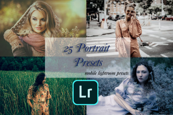 Download 25 Lightroom Mobile Portrait Presets - Lightroom mobile Collection