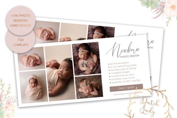 Download Photo Session Card Template #69 - Premium Resources
